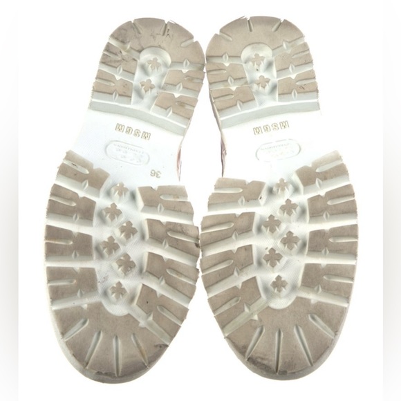 MSGM Leather pink and black loafer, size 6. - Picture 4 of 4